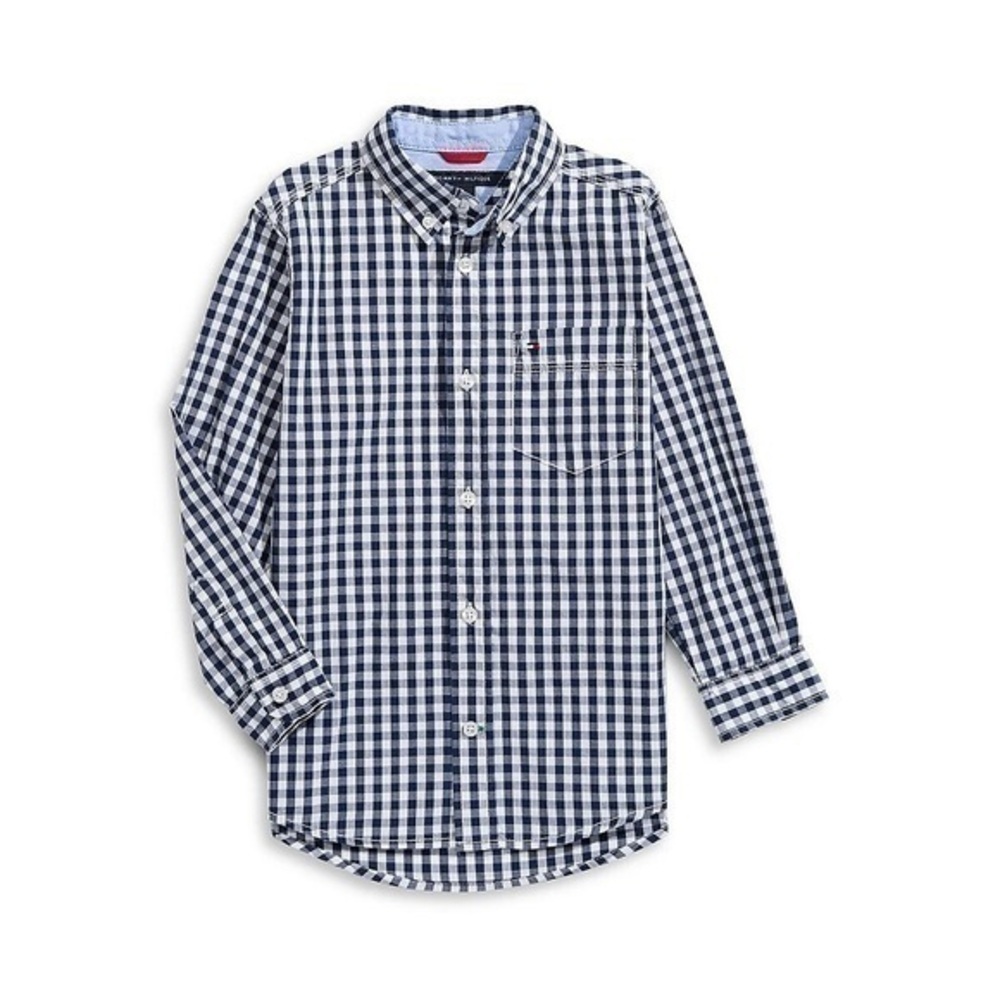 Tommy Hilfiger Boy's Checkered Button-Down Shirt